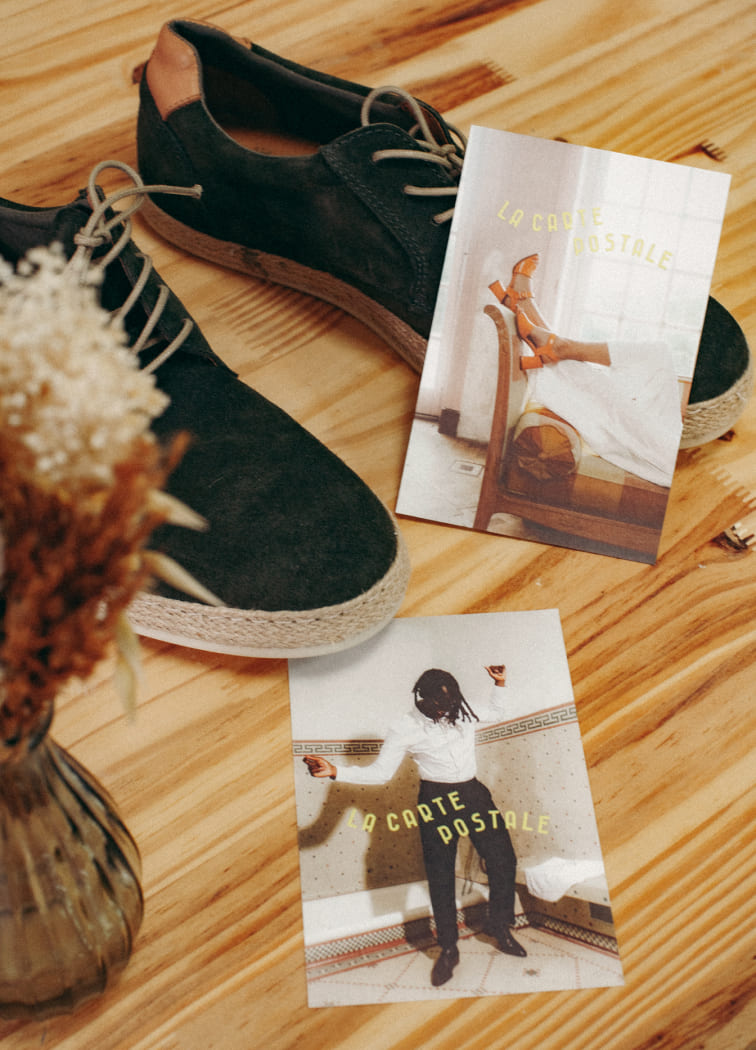 Arthur Barat — Bocage - Direction Artistique et UX/UI : La carte postale Bocage collection Printemps - été 2023 | Femme et Homme