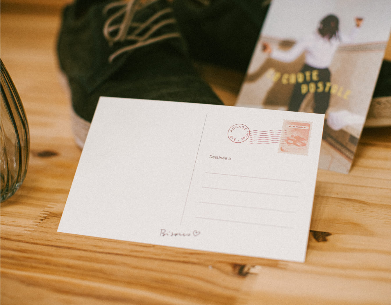 Arthur Barat — Bocage - Direction Artistique et UX/UI : La carte postale Bocage collection Printemps - été 2023 | Recto et Verso