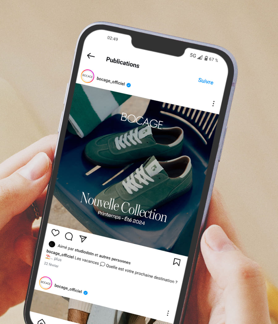 Arthur Barat — Bocage - Direction Artistique et UX/UI : Réalisation n°2 d'E-Pub sponsorisé Bocage