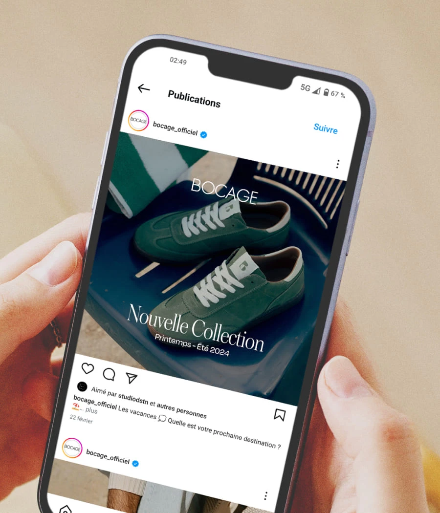 Arthur Barat — Bocage - Direction Artistique et UX/UI : Réalisation n°2 d'E-Pub sponsorisé Bocage
