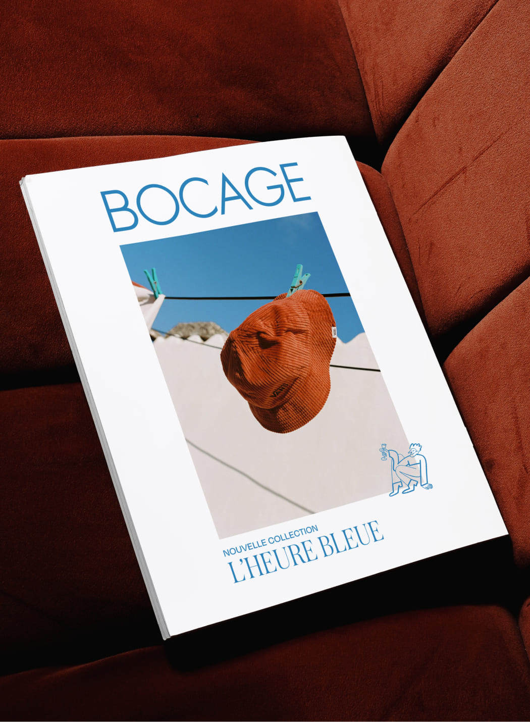 Bocage - Direction Artistique et UX/UI : premier concept d'identité