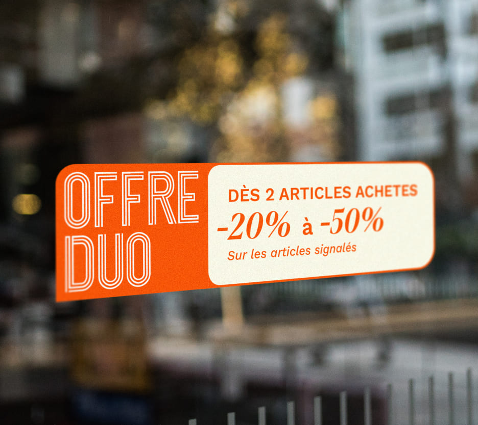 Bocage - Direction Artistique et UX/UI : Design de Vitrine pour Offre Duo Bocage